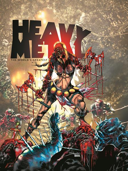 Cover of Heavy Metal Magazine HC #5 (MR), cover art by John Stanisci