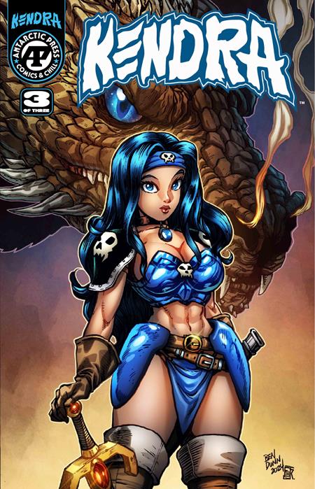 Cover of Kendra #3 CVR A Ben Dunn, cover art by Ben Dunn
