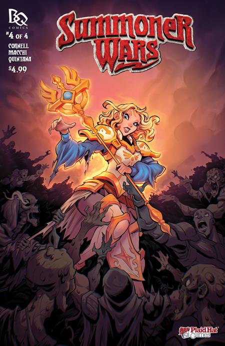Cover of Summoner Wars #4 (Of 4) CVR A Martin Abel, cover art by Martin Abel