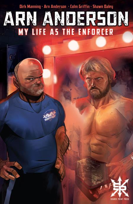 Cover of Arn Anderson My Life As The Enforcer TP, cover art by Colm Griffin, Shawn Daley