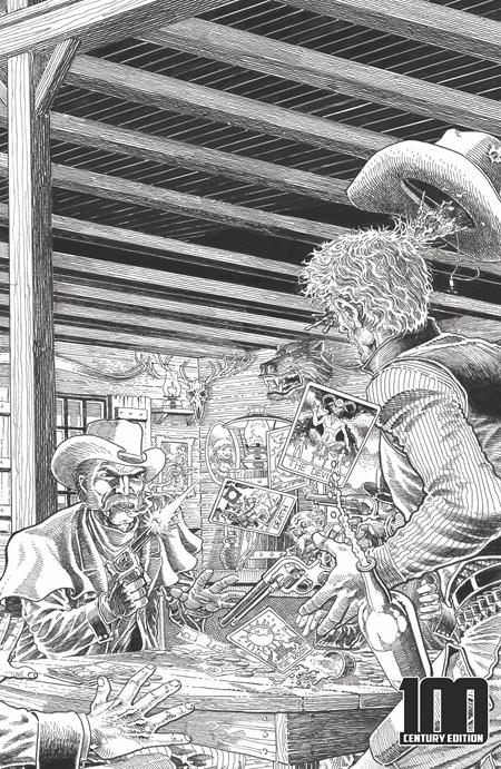 Cover of Bronze Star #1 CVR D Pat Broderick Century Ltd Bw VAR (MR), cover art by Pat Broderick