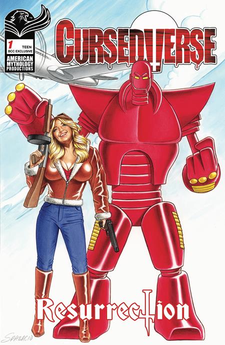 Cover of Cursedverse Resurrection #1 CVR F Mark Sparacio Baltimore Comic Con VAR, cover art by Mark Sparacio