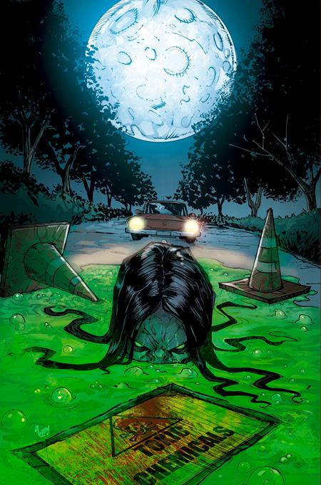 Cover of Dead Stop #4 (Of 4), cover art by Damien Worm