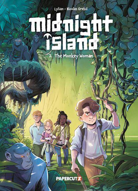 Cover of Midnight Island TP Vol 02 The Monkey Woman, cover art by Nicolas Grebil