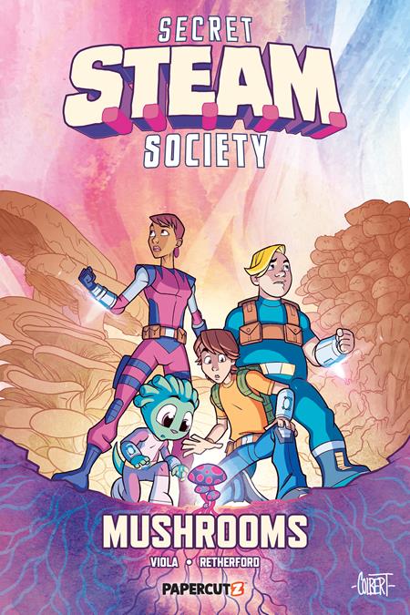 Cover of Secret Steam Society TP Vol 05 Mushrooms, cover art by Christian Colbert