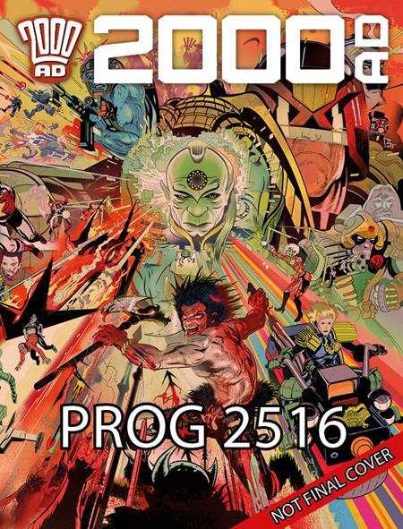Cover of 2000 Ad Prog #2516, cover art by Cliff Robinson