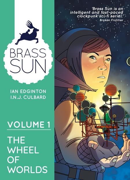 Cover of Brass Sun TP Vol 01 The Wheel Of Worlds, cover art by Ian Culbard