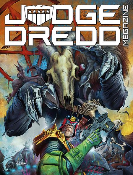 Cover of Judge Dredd Megazine #500 CVR B Toby Willsmer VAR, cover art by Toby Willsmer