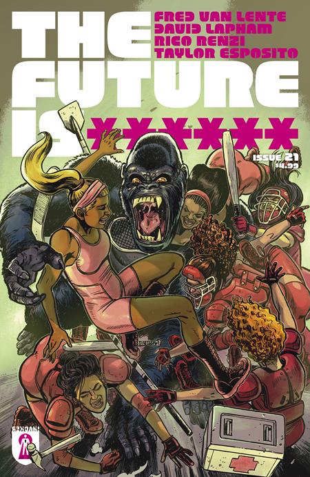 Cover of Future Is ****** #21 CVR B David Lapham VAR (MR), cover art by David Lapham