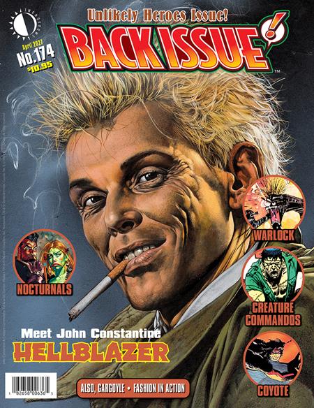 Cover of Back Issue #174, cover art by Glenn Fabry