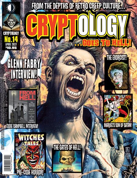 Cover of Cryptology #14, cover art by Glenn Fabry