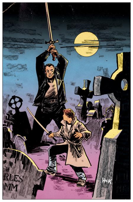 Cover of Highlander The Original Screenplay #2 (Of 4) CVR E Robert Hack Virgin Cardstock VAR, cover art by Robert Hack