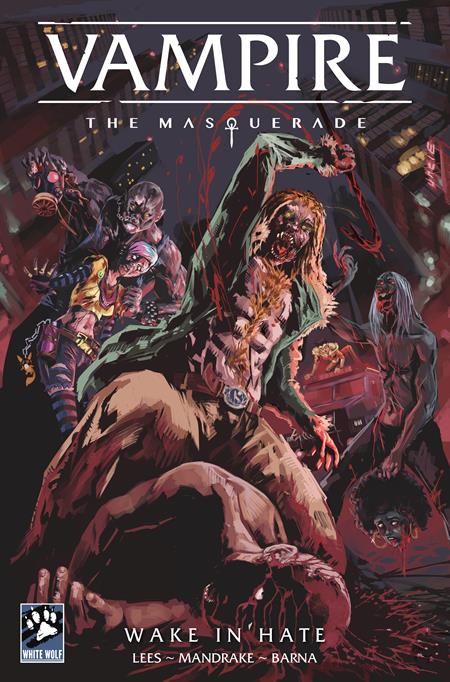 Cover of Vampire The Masquerade Wake In Hate #3 (Of 4) CVR A Ilan Sheady (MR), cover art by Ilan Sheady