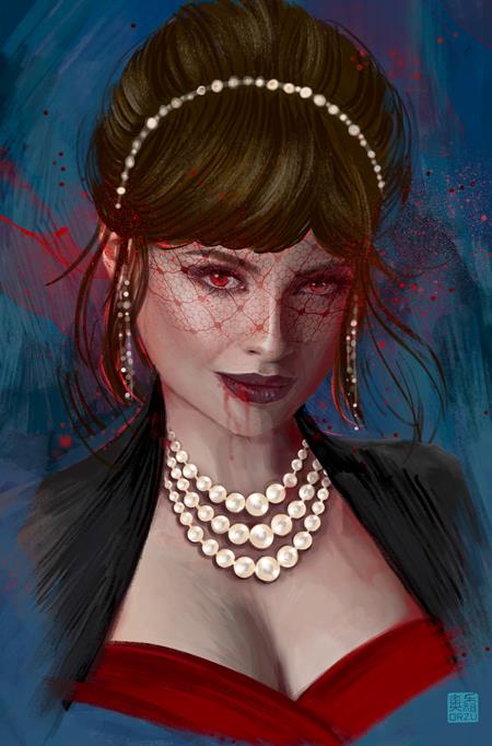 Cover of Vampire The Masquerade Wake In Hate #3 (Of 4) CVR E Zu Orzu Virgin Cardstock VAR (MR), cover art by Zu Orzu