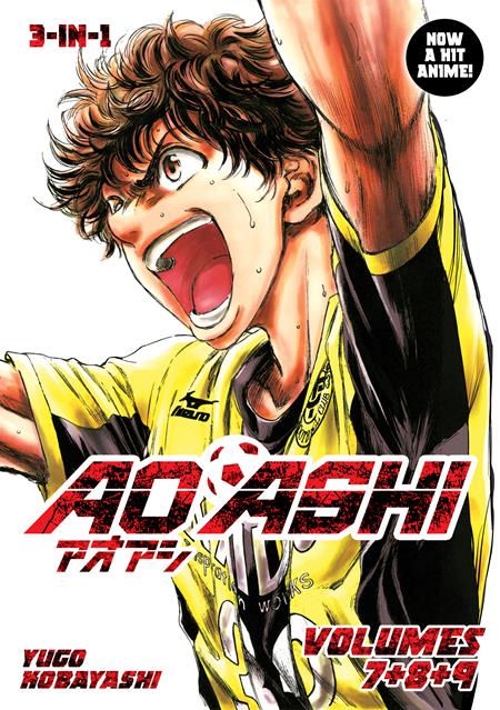 Cover of Aoashi 3 In 1 Edition TP Vol 03, cover art by Kobayashi Yuugo
