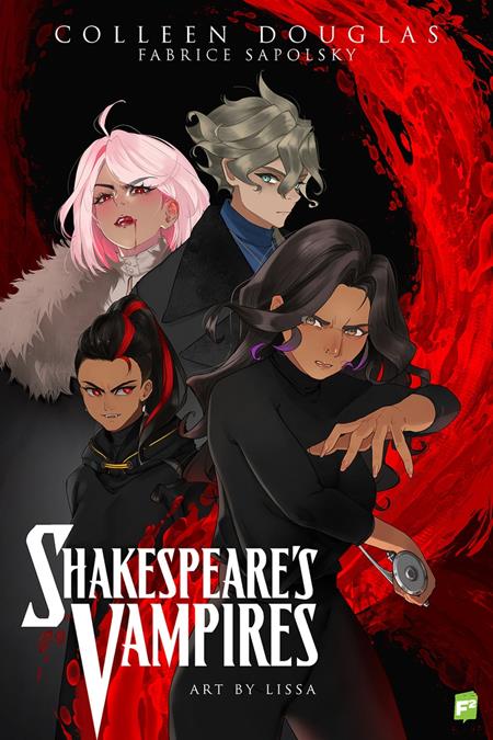 Cover of Shakespeares Vampires TP, cover art by Lissa