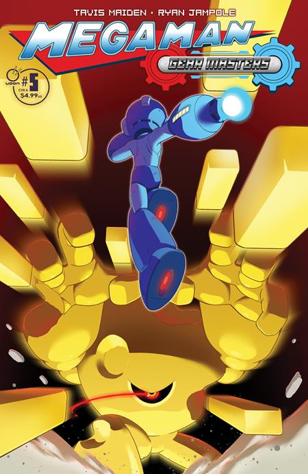 Cover of Mega Man Gear Masters #5 (Of 5) CVR A Ryan Jampole, cover art by Ryan Jampole