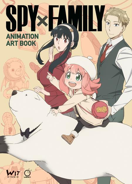 Cover of Spy X Family Animation Art Book HC, cover art by WIT Studio