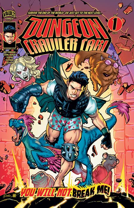 Cover of Dungeon Crawler Carl #1 CVR A Nathan Gooden, cover art by Nathan Gooden