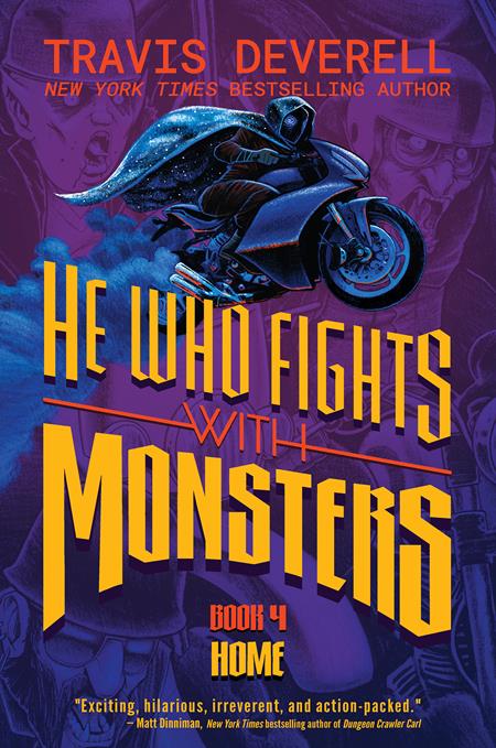 Cover of He Who Fights With Monsters HC Vol 04 Home, cover art by Adam Cahoon
