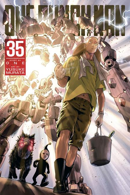 Cover of One-Punch Man TP Vol 35, cover art by Yusuke Murata