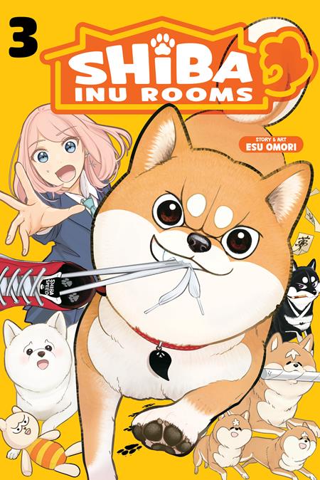 Cover of Shiba Inu Rooms TP Vol 03, cover art by Esu Omori