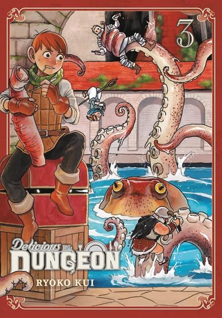Cover of Delicious In Dungeon TP Vol 03, cover art by Ryoko Kui