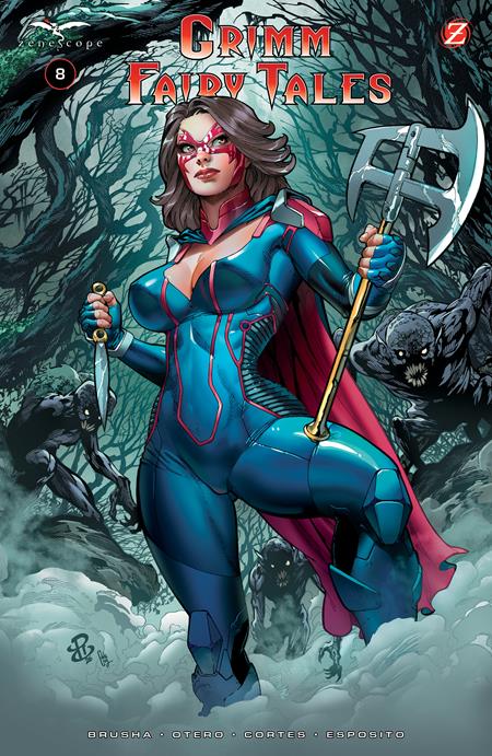 Cover of Grimm Fairy Tales Vol 3 #8 CVR C Renato Camilo VAR, cover art by Renato Camilo