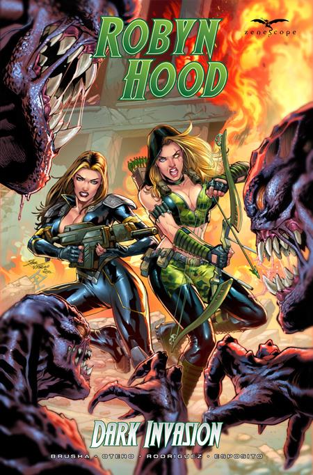 Cover of Robyn Hood Dark Invasion (One Shot) CVR A Igor Vitorino, cover art by Igor Vitorino