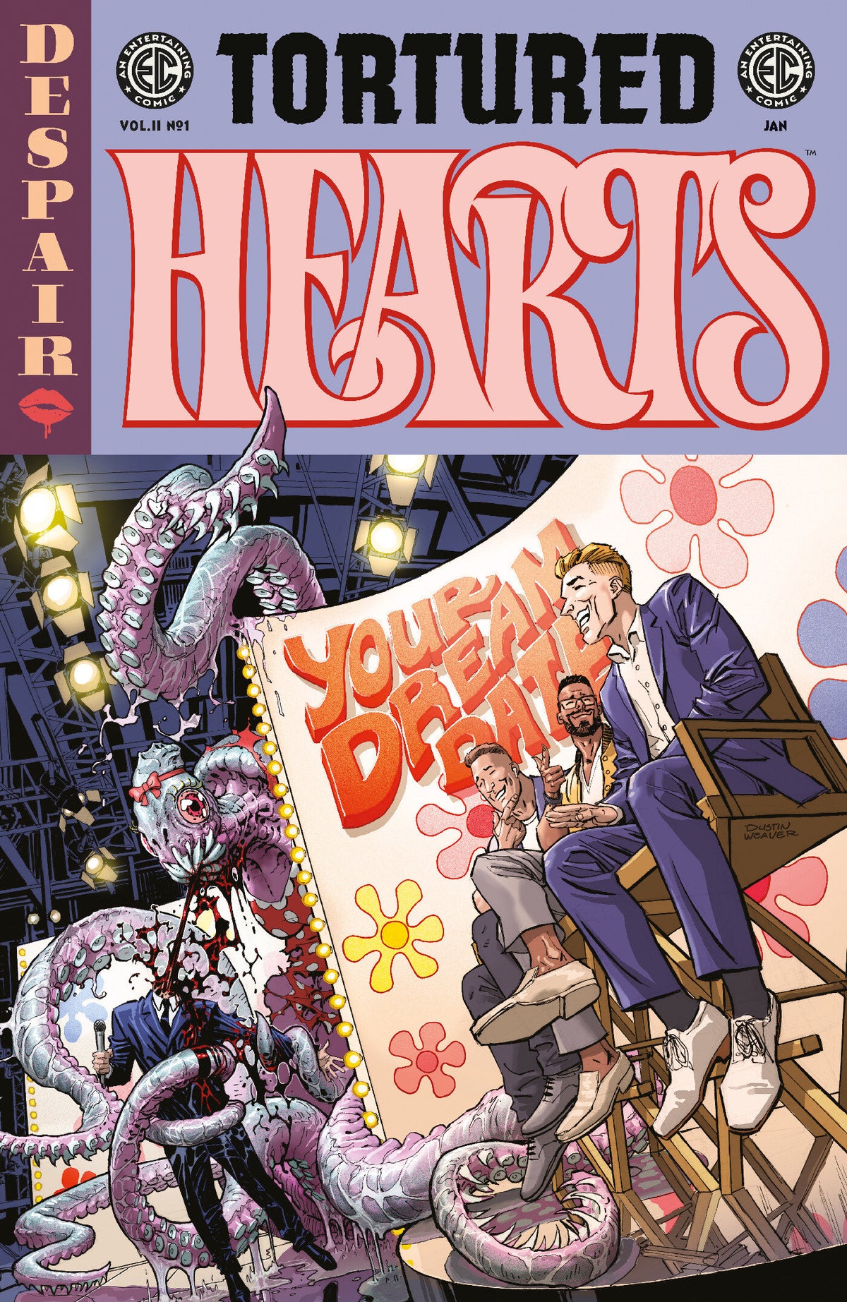 Cover of EC Tortured Hearts 2 #1 One-Shot Cover A Dustin Weaver, cover art by Dustin Weaver