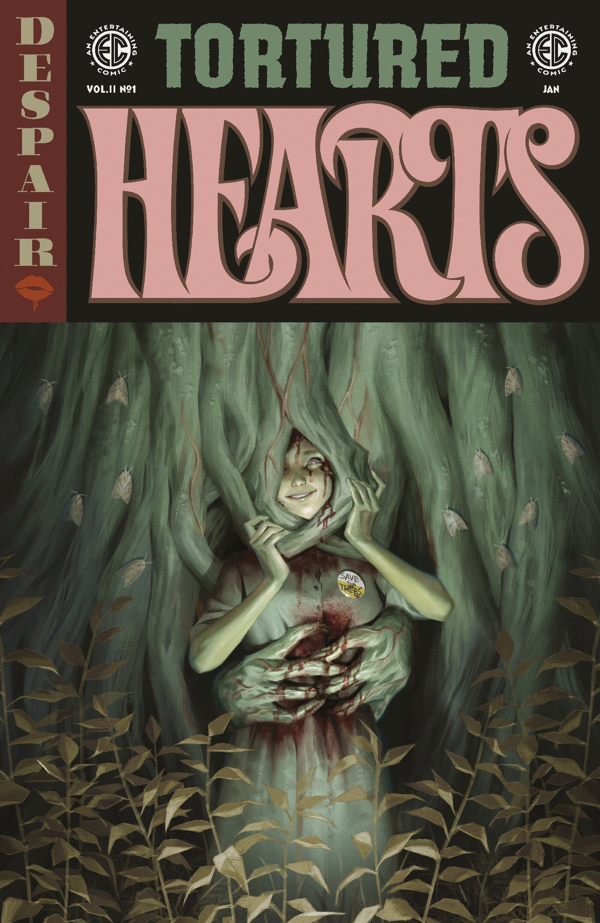 Cover of EC Tortured Hearts 2 #1 One-Shot Cover B Reiko Murakami Var, cover art by Reiko Murakami