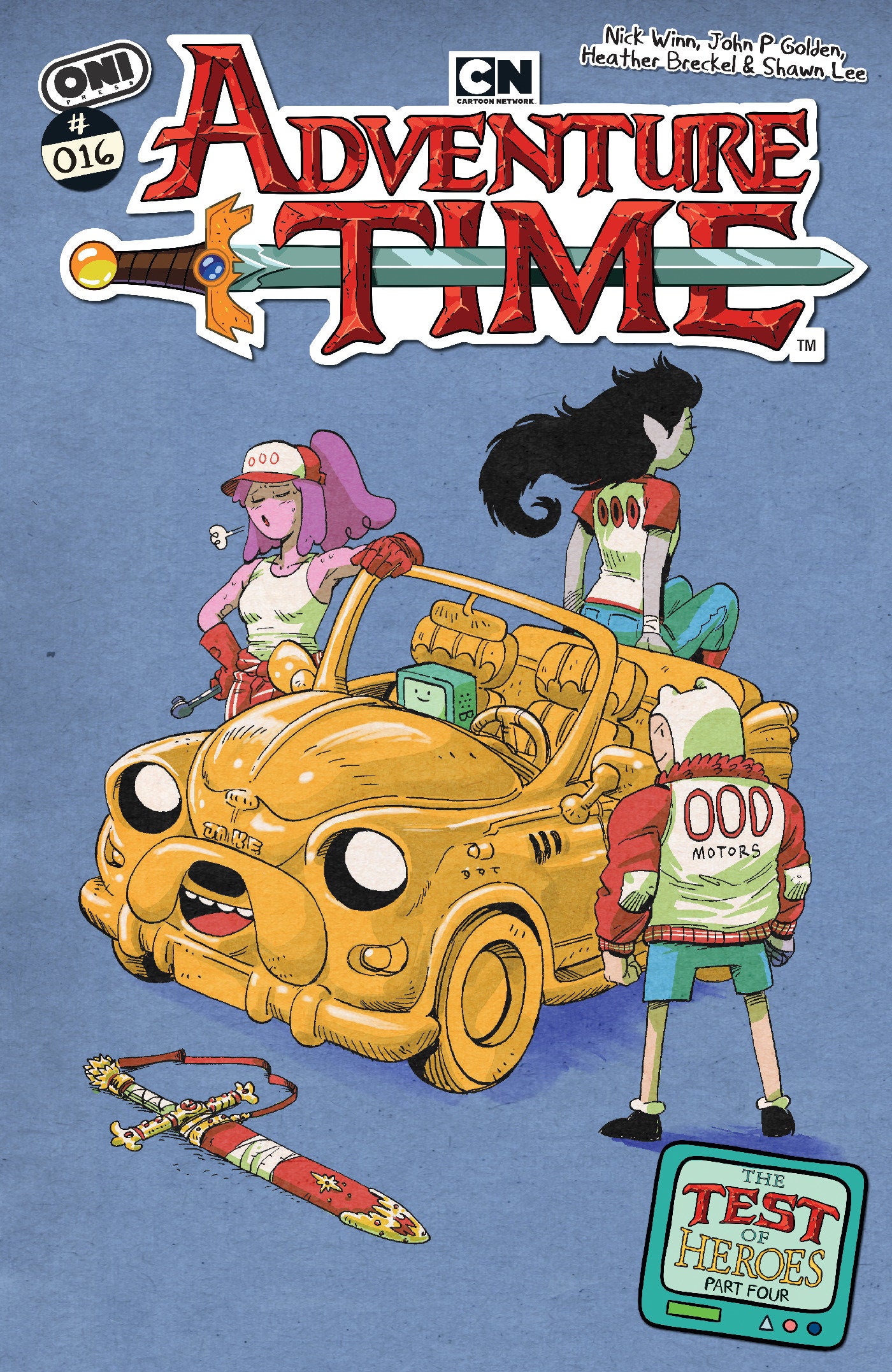 ADVENTURE TIME (2025) #16 CVR B JOHN P GOLDEN VAR