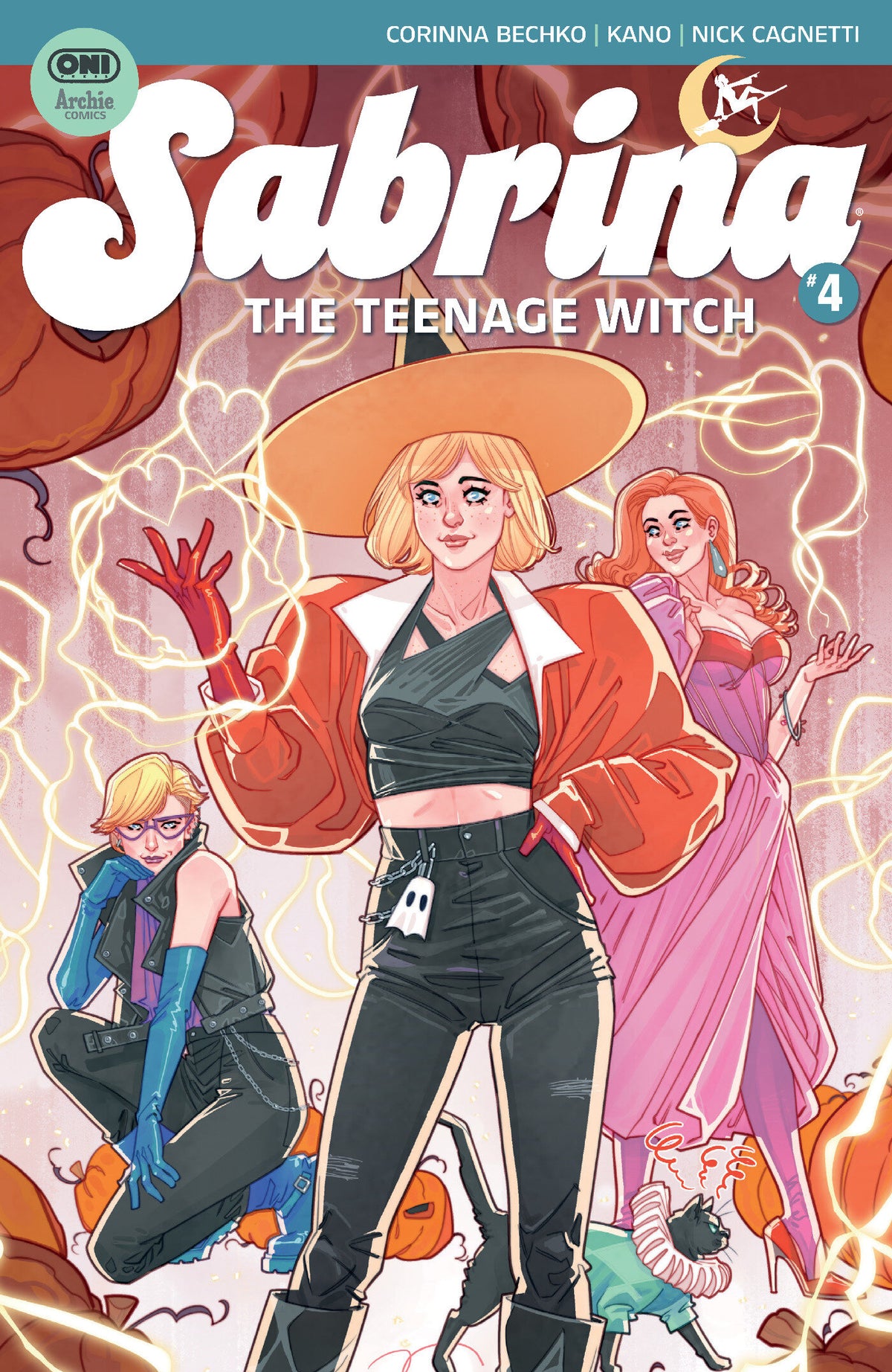 Cover of Sabrina the Teenage Witch #4 Cover A Marguerite Sauvage, cover art by Marguerite Sauvage