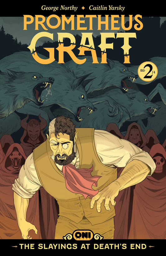 Cover of Prometheus Graft The Slayings at Deaths End #2 Cover A Caitlin Yarsky, cover art by Caitlin Yarsky