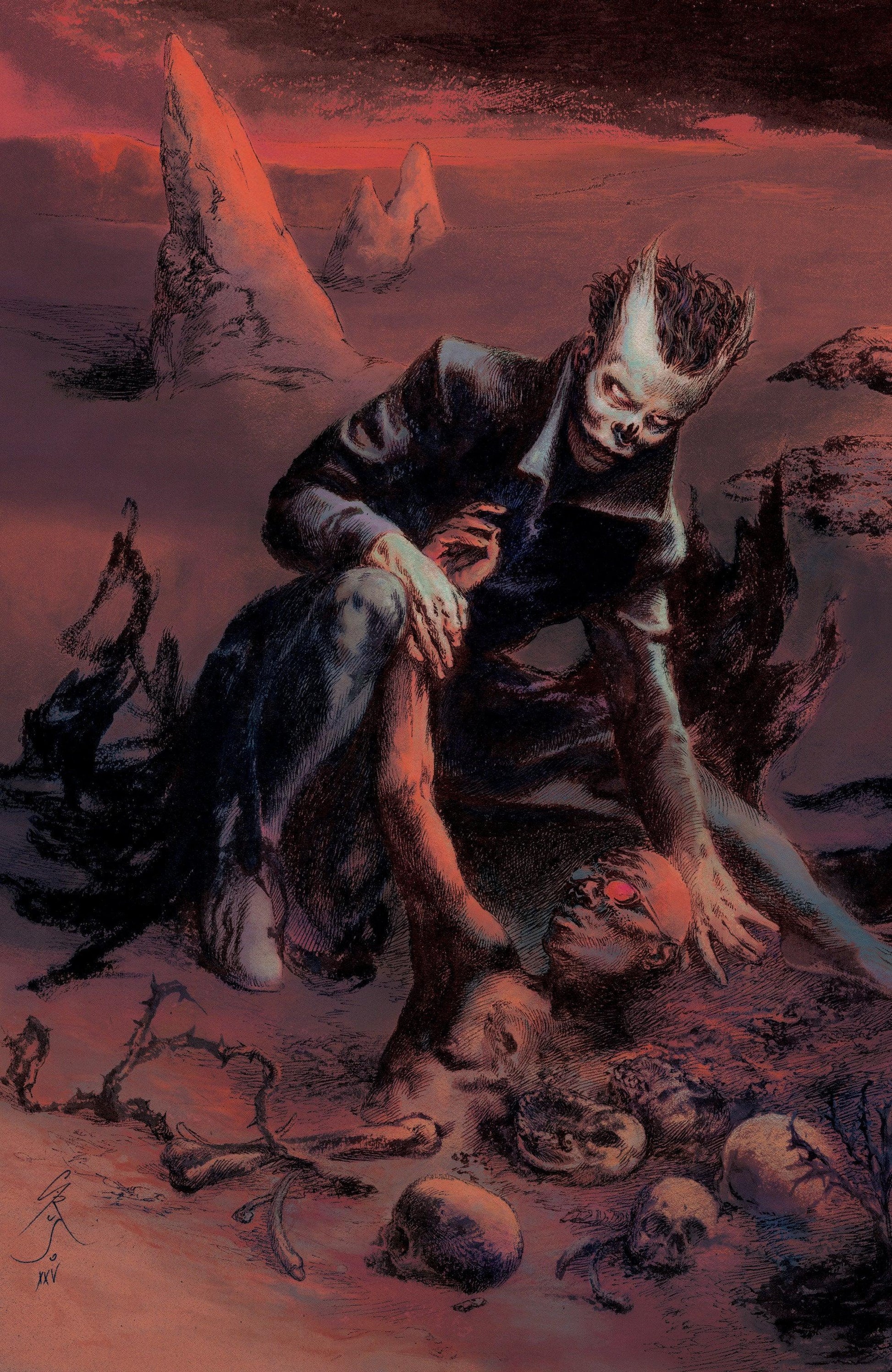 Valiant Beyond: Tales of the Shadowman #9--Legacy of LeRoi #3 Variant C (Azamor Full Art) ---- 73238818124700931