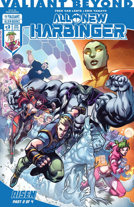 Valiant Beyond: All-New Harbinger #8--Risen #2 Cover A (Rodrix) ---- 73238818204600811