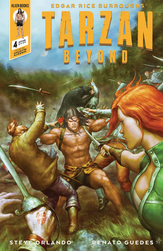 Tarzan Beyond #4 Cover A (Alessio)