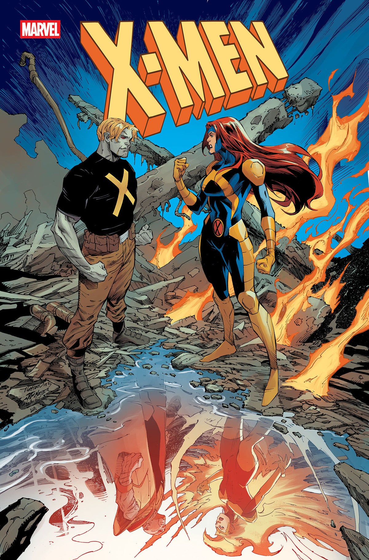 Cover of X-MEN #44 COVER A, cover art by Netho Diaz