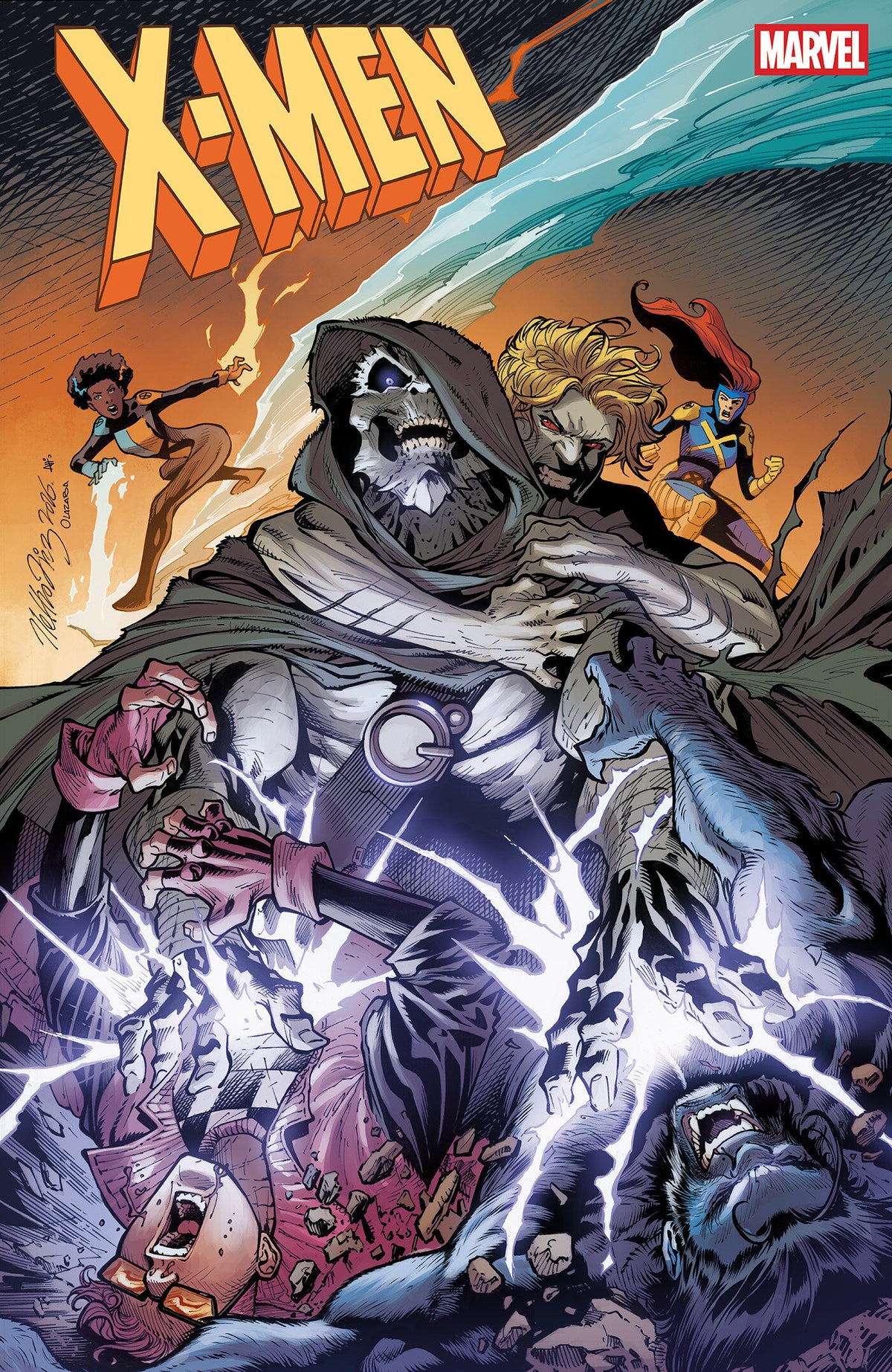 Cover of X-MEN #45 COVER A, cover art by Netho Diaz
