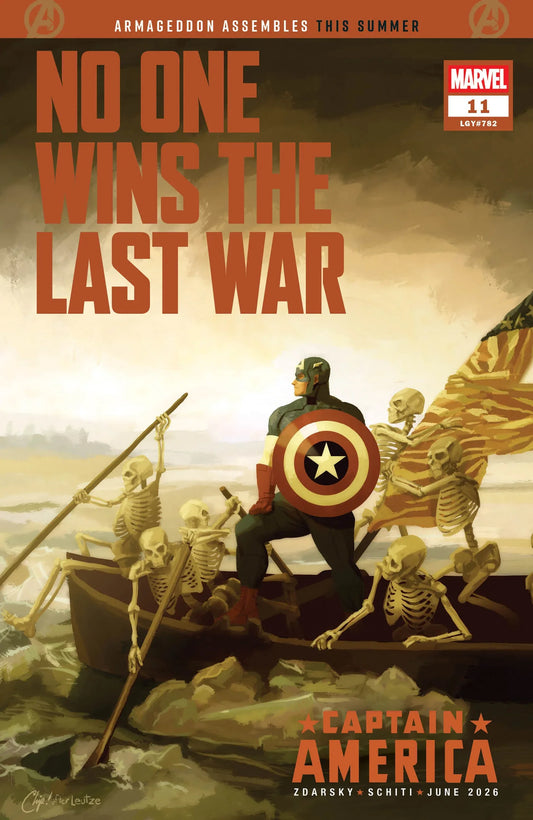 CAPTAIN AMERICA #11 CHIP ZDARSKY FORESHADOW VARIANT ---- 75960621146301131