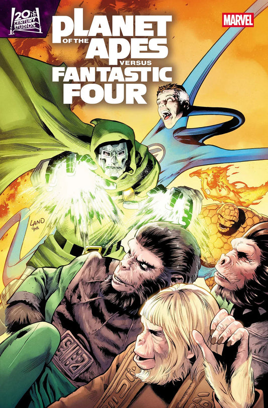 PLANET OF THE APES VS. FANTASTIC FOUR #4 ---- 75960621389400411