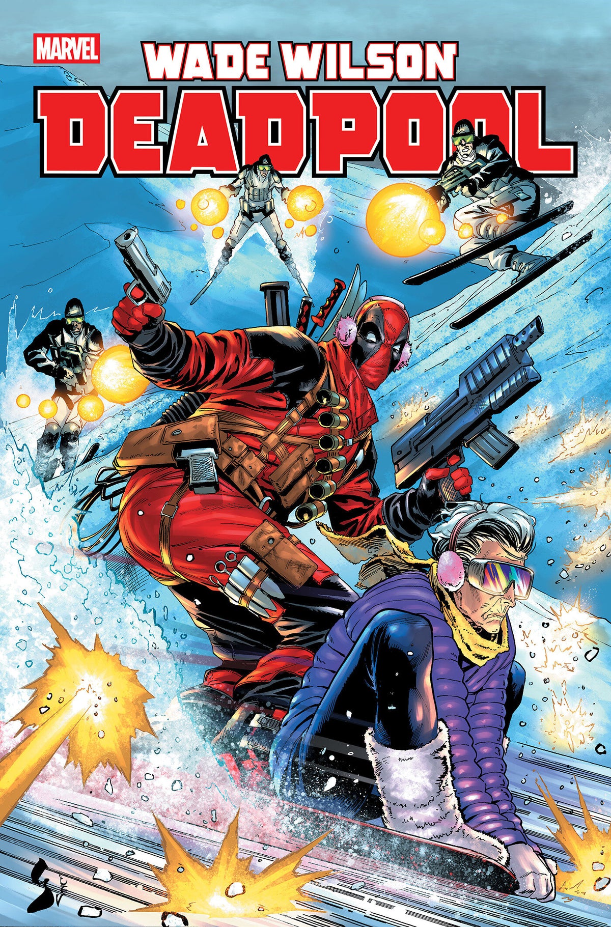 Cover of WADE WILSON: DEADPOOL #12 COVER A, cover art by Geoff Shaw