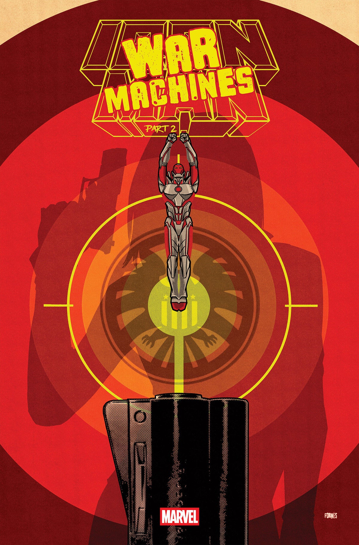 Cover of IRON MAN #15 COVER C JORGE FORNES VARIANT [WM], cover art by Jorge Fornes