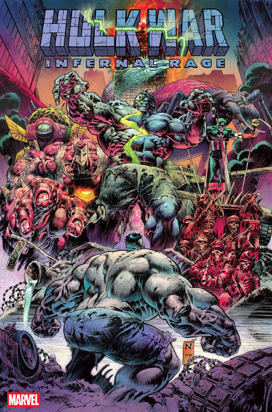 Cover of HULK WAR: INFERNAL RAGE #1, cover art by Nic Klein