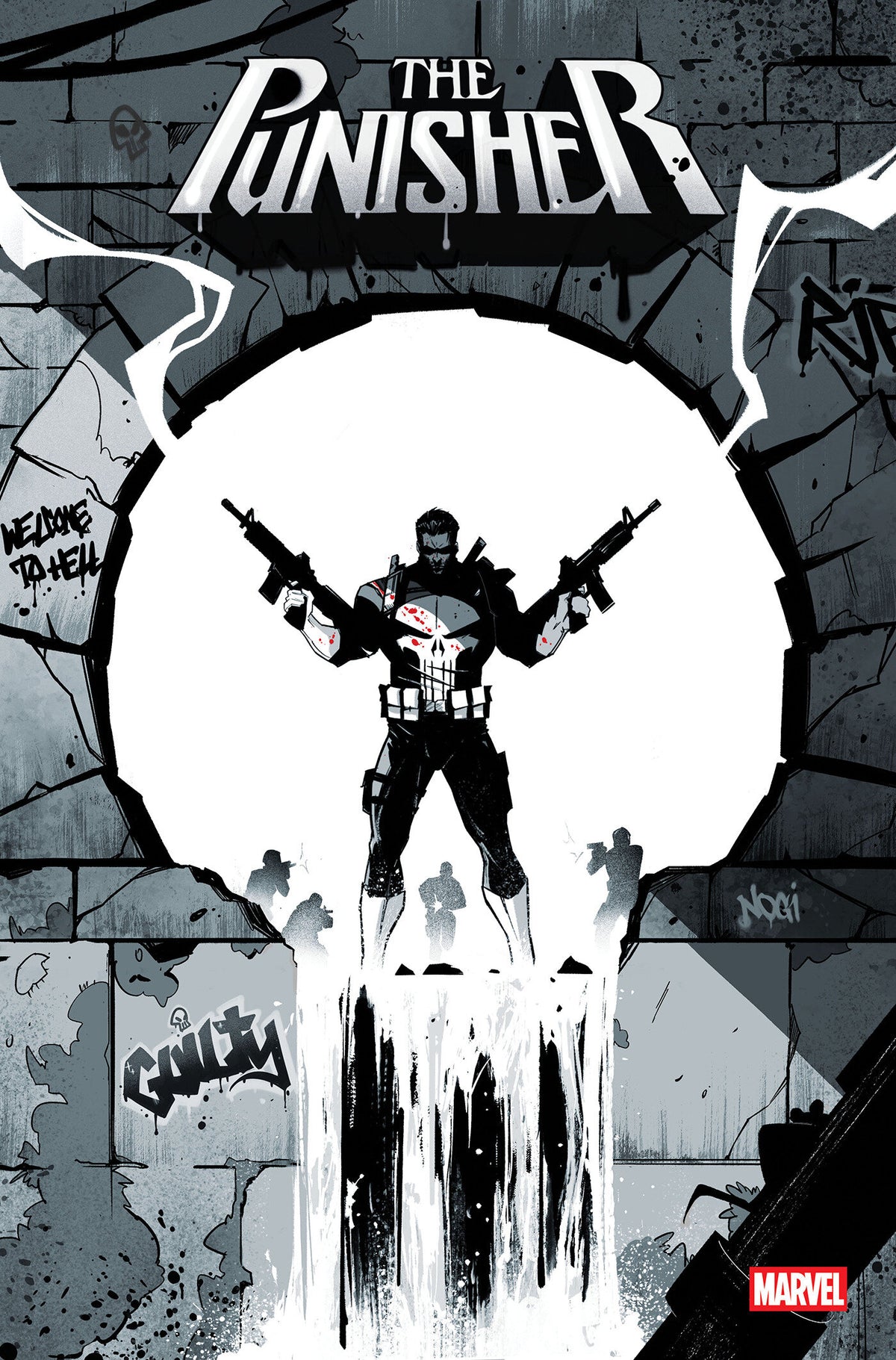 Cover of PUNISHER #13 COVER B NOGI SAN VARIANT, cover art by Nogi San
