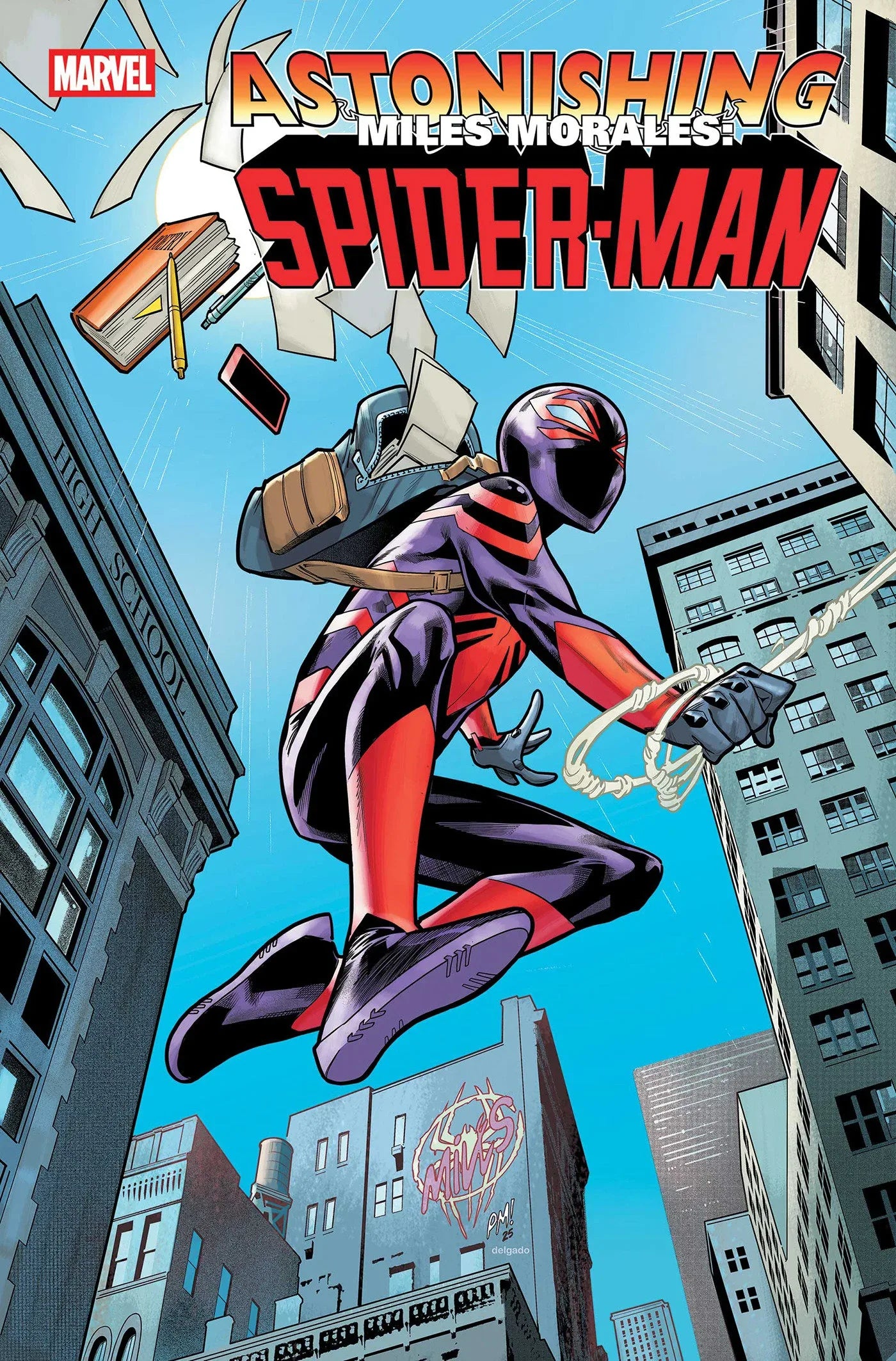 ASTONISHING MILES MORALES: SPIDER-MAN THE ART OF THWIP #1 PACO MEDINA VARIANT ---- 75960621651200121