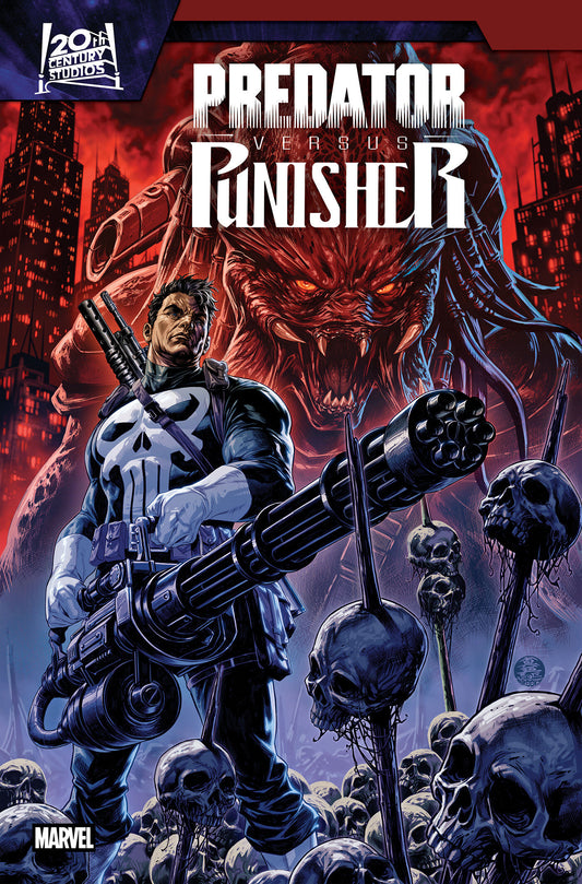 Cover of PREDATOR VS. PUNISHER #3 COVER D MARK BROOKS VARIANT, cover art by Mark Brooks