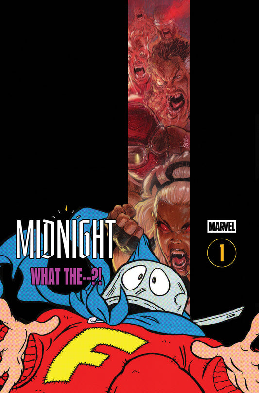 Cover of WHAT THE--?! #1 COVER B KAARE ANDREWS MIDNIGHT VARIANT, cover art by Kaare Andrews