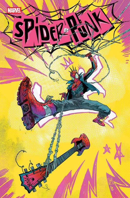 Cover of SPIDER-PUNK #1 COVER E JUSTIN MASON VARIANT, cover art by Justin Mason