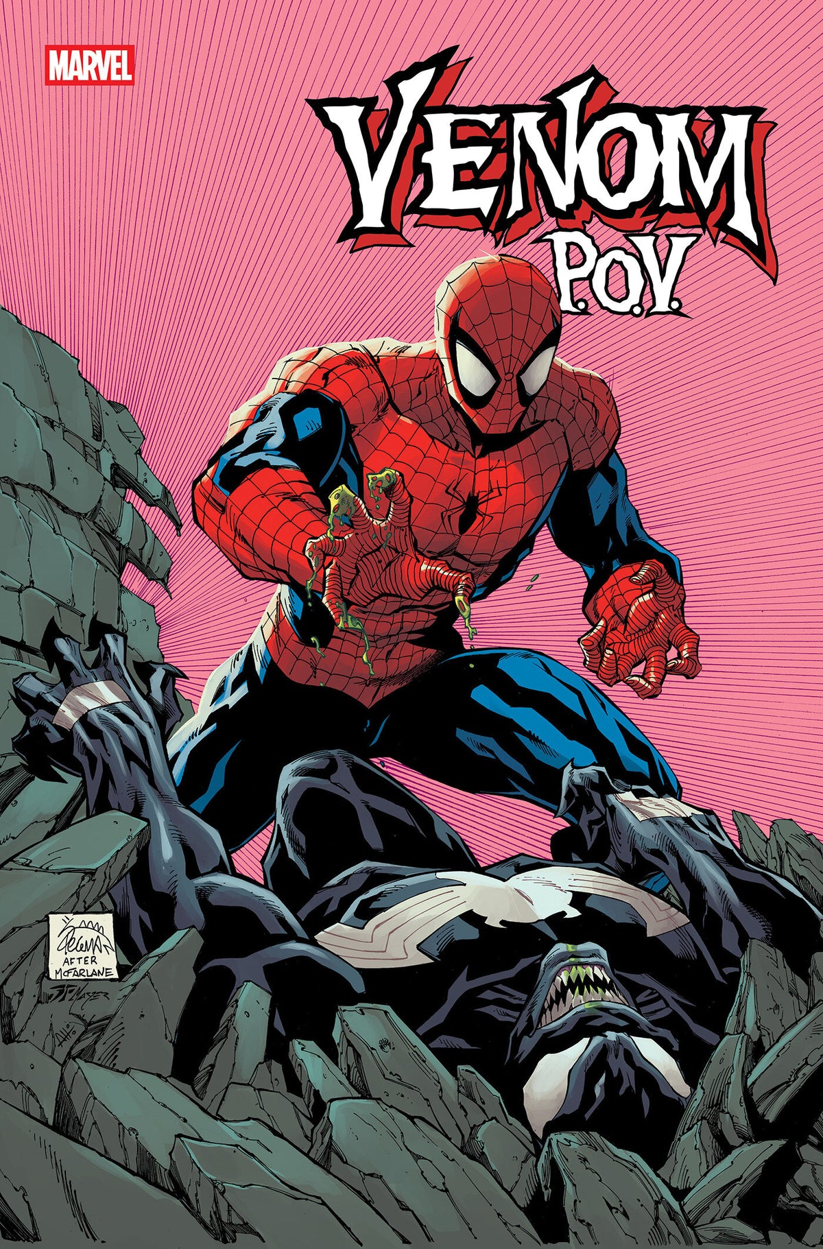 Cover of VENOM: POV #2 COVER A, cover art by Ryan Stegman